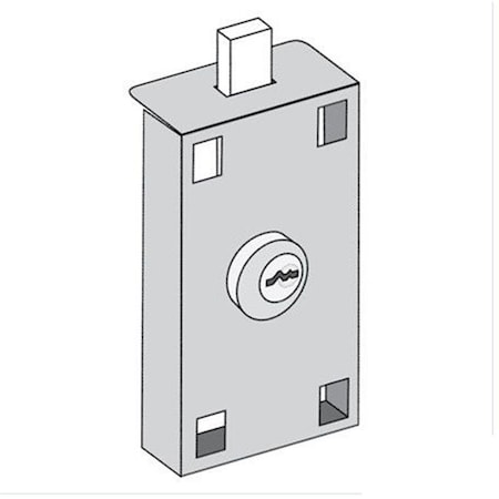 Salsbury Industries Salsbury Industries 3575 Master Commercial Lock for Private Access of Vertical Mailbox with 2 Keys 3575